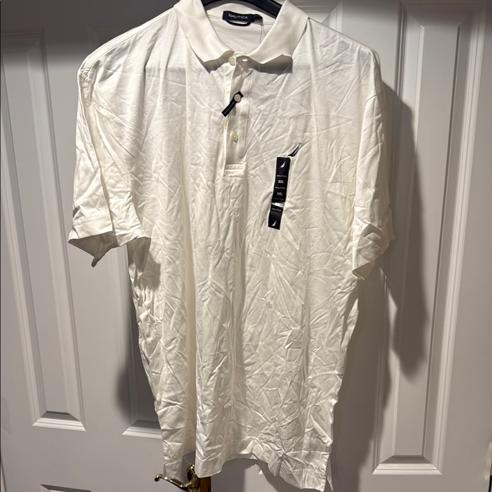 Nautica White Polo Shirt